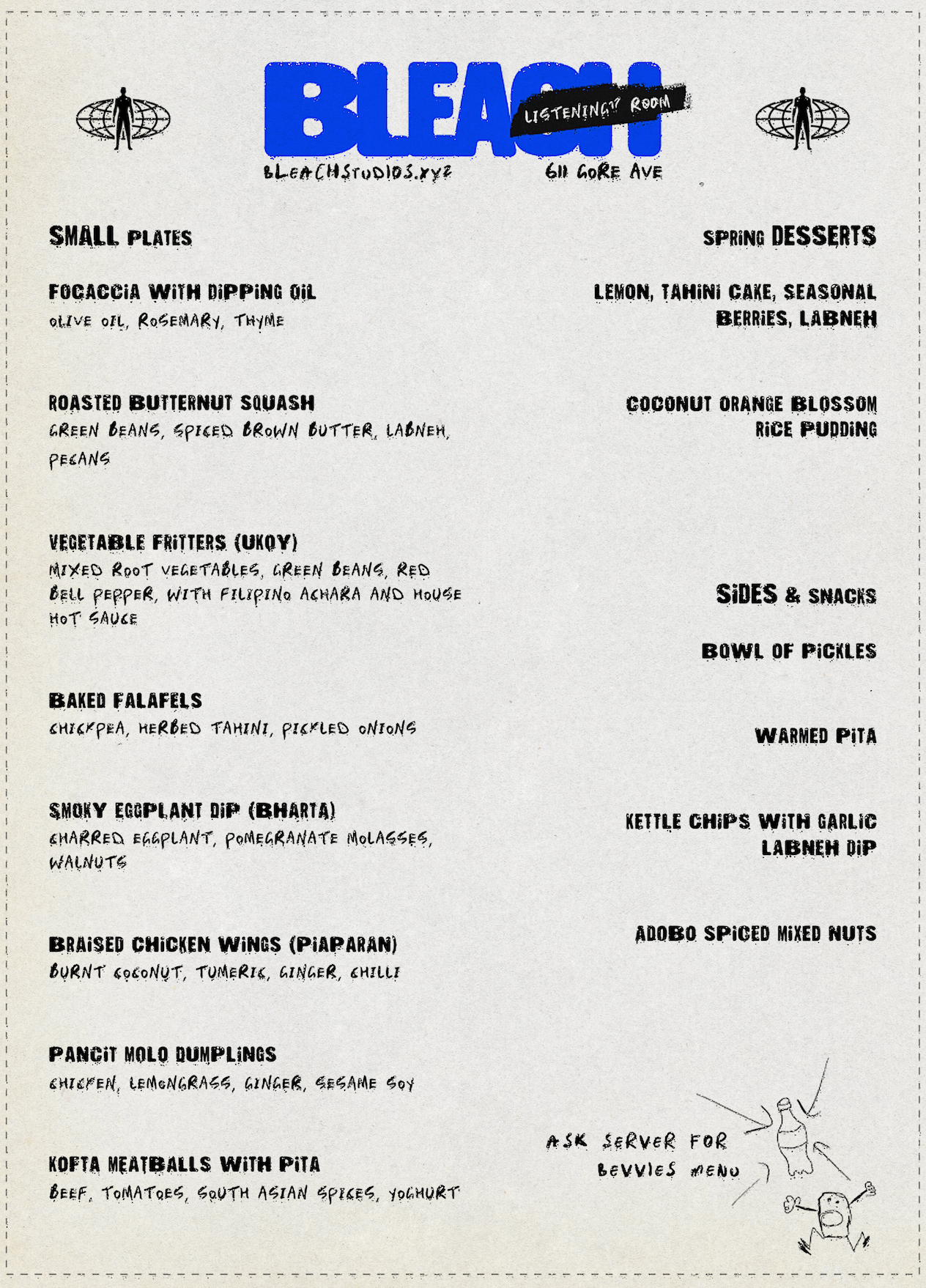 MENU (VOLUME 002)